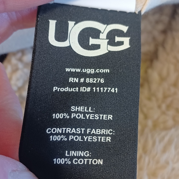 UGG Marlene Sherpa Teddy Jacket Coat Women's Size Large LIKE NEW - Picture 7 of 12